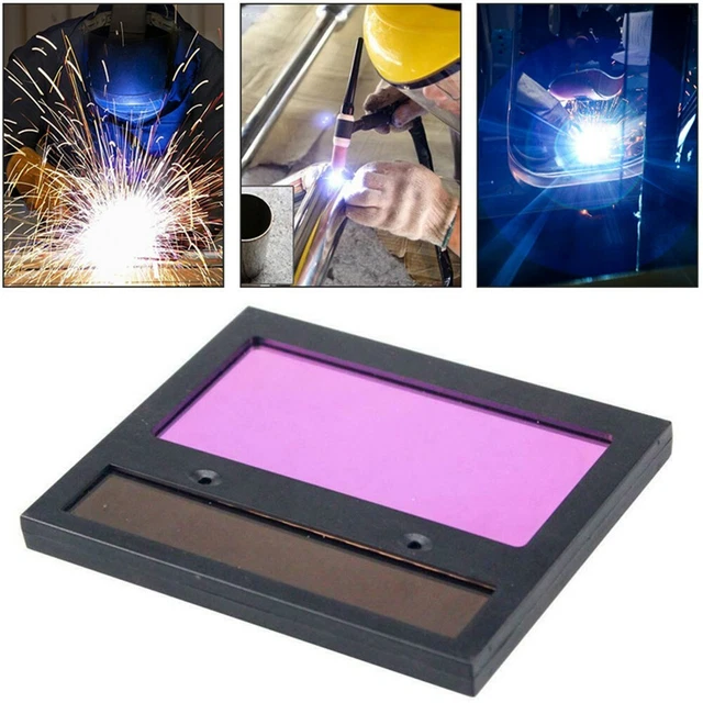 1Pcs LCD Solare Lente Saldatura Automatico Oscurante Filtro Saldatore Casco