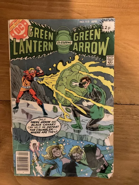 Green Lantern Co-starring Green Arrow #115 DC Comics 1979