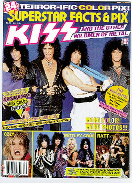 KISS M 0303 MAGAZINE (ALL KISS) KISS SUPERSTAR FACTS PICS 76