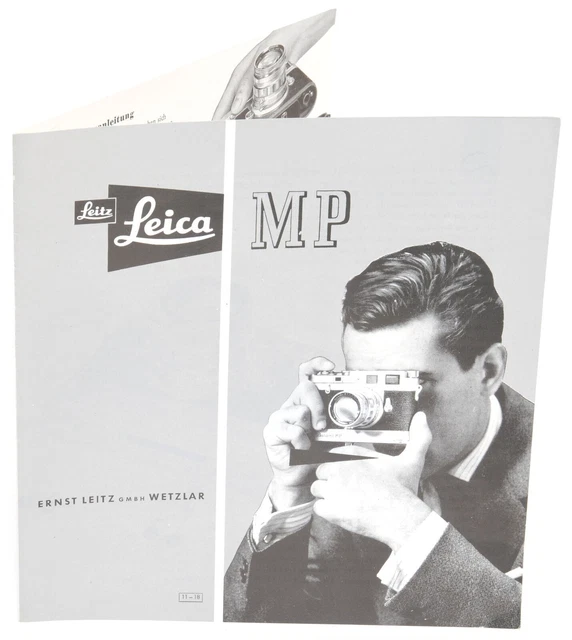 Leica MP Brochure German ca.1956