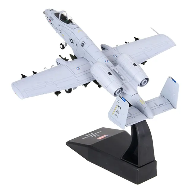 1/100 A 10 Attack Fighter Airforce Flugzeugmodell Mit Ausstellungsstand Dekor