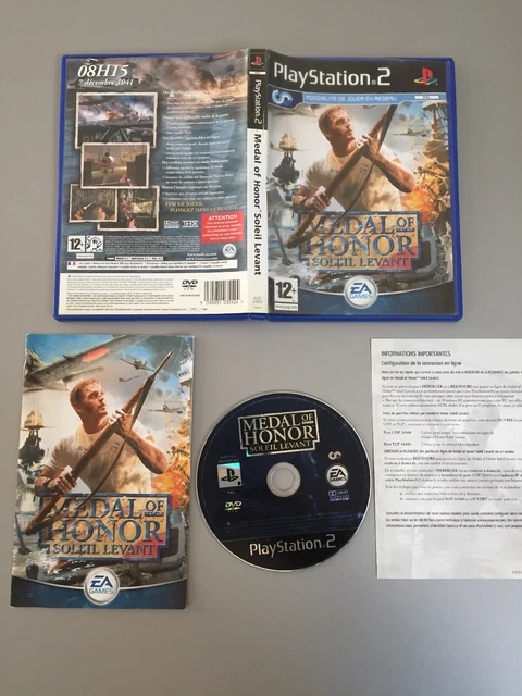 MEDAL OF HONOR Frontline PS2 PlayStation 2 PAL VGC Manual Free Postage