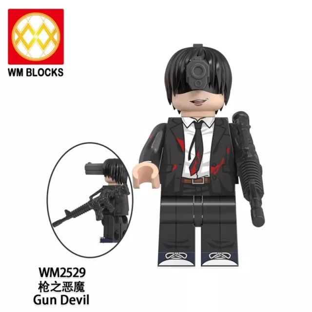 Chainsaw Man Gun Devil Anime WM Blocks Minifigur