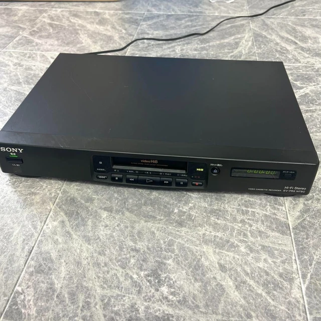 ソニー　SONY　EV-PR2 NTSC hi8 ビデオデッキ Amazon | SONY EV-PR2 8ミリビデオデッキ | VHSビデオデッキ 通販