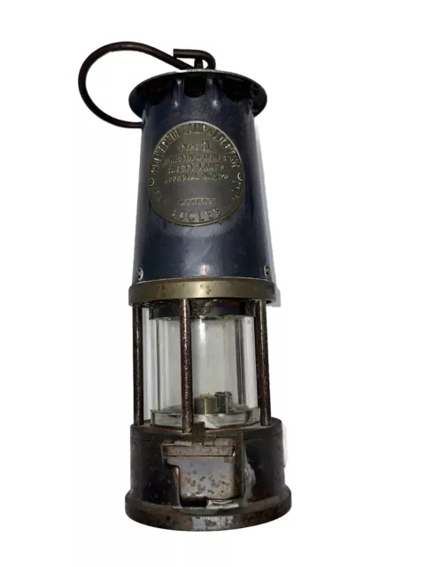 Vintage Schutzlampe & Beleuchtung Co. LTD Eccles Typ SL Bergmannslampe Nr. B/120