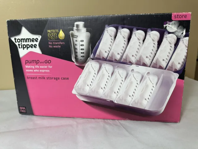Tommee Tippee Pump & Go Breast Milk Storage Case