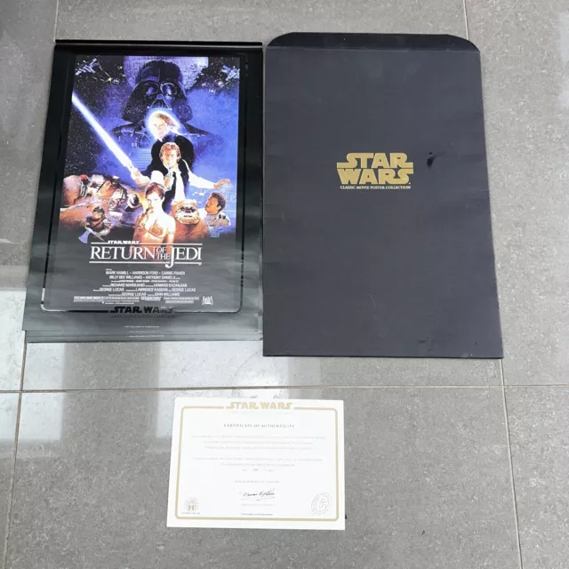 2005 STAR WARS CLASSIC MOVIE x 12 POSTER COLLECTION