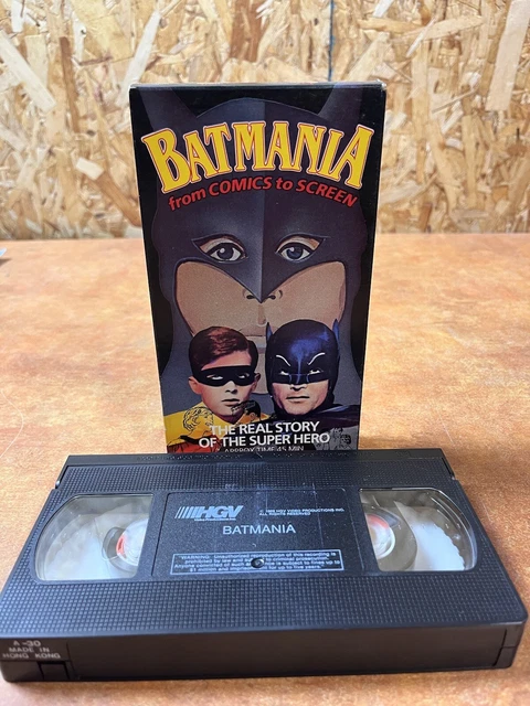 BATMANIA FROM COMICS to Screen The Real Story of the Super Hero Adam ...