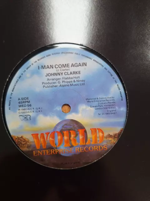 Johnny Clarke - I Man Come Again / Give Yourself A Try - Killer Digi