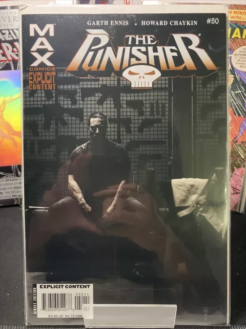 The Punisher #50 Barracuda Appearance (2007 Marvel Max) Garth Ennis Comic