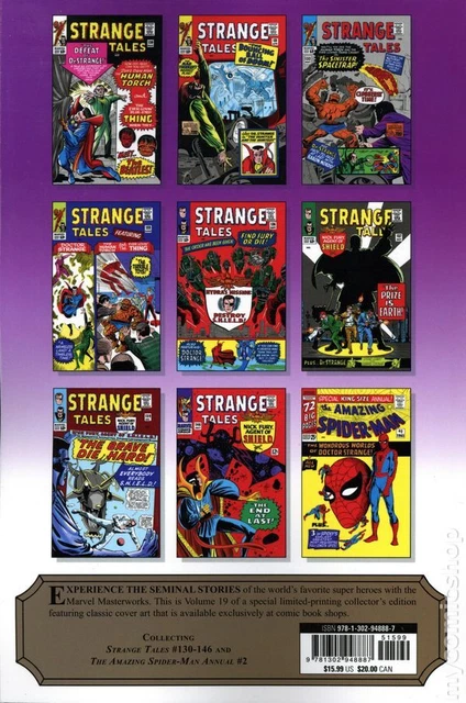 Mighty Marvel Masterworks Doctor Strange TPB #2B-1ST NM 2023 Stock Image 2