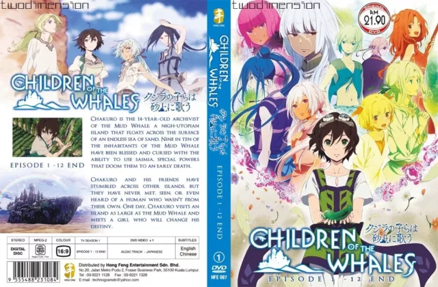 ANIME DVD~Children Of The Whales(1-12End)English subtitle&All region+FREE GIFT