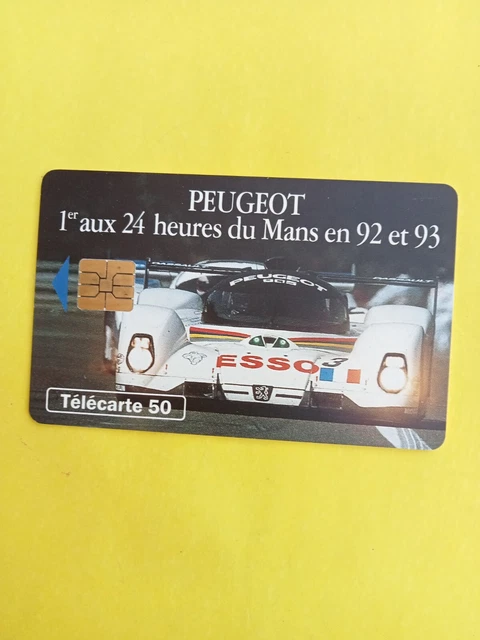 RARE / CARTE TELEPHONIQUE - PEUGEOT : VOITURE AUTO CAR GIRL / PHONECARD