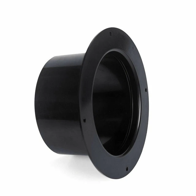 Connettori condotti ventilazione flangia tubo dritto ABS durevoli di lunga durat