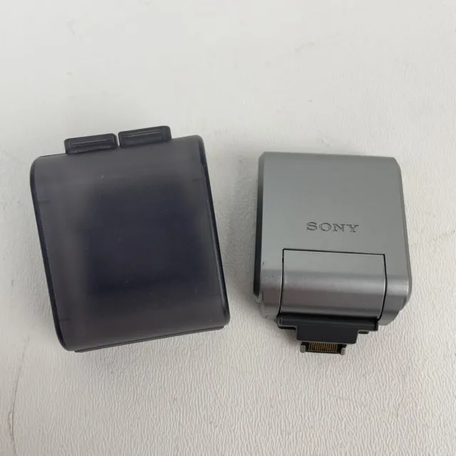 Sony HVL F7S Camera Shoe Mount Flash For Sony NEX 3, Nex 5 W/Case