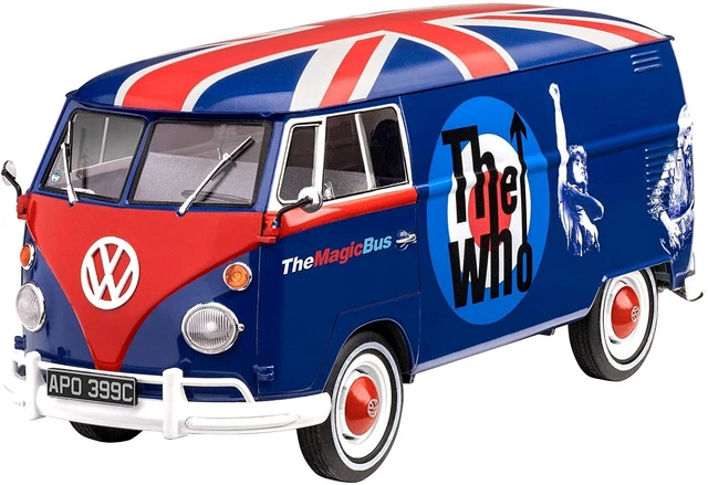 Maquette Revell 7344 - Camionnette Volkswagen Westfalia Joker à Peindre Et Coller, Échelle 1:24