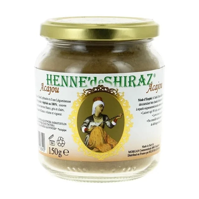 Henné Color Premium Acajou Sensuel – Coloration Naturelle Cheveux, Poudre Pigmentée