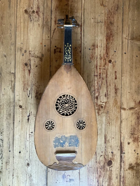 ANTICO OUD Egiziano. liuto old lute ud mandolin mandola ancienne luth alte laute