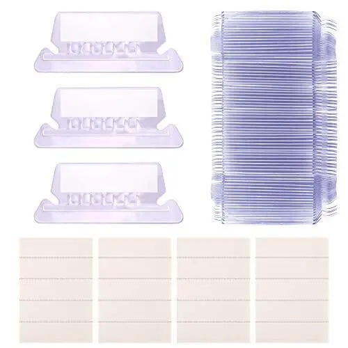 Hanging File Tabs and Inserts Clear File Folder Labels Filing Tabs for File I