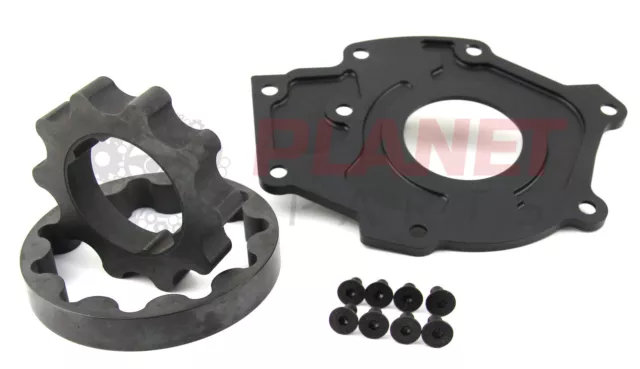 Ford Falcon BA BF FG FGX BARRA Billet Oil Pump Gears & Backing Plate 4.0L 6 Cyl