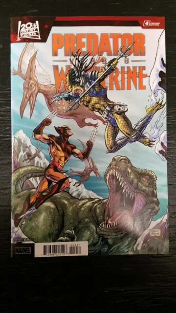2023 Marvel Comics Predator Vs Wolverine #4 Jurgens Variant Nm Horror X-Men