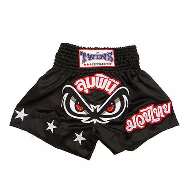 Boxing Shorts Pants TWINS Pro Muay Thai Kick Boxing No Fear/Lumpinee TB-02