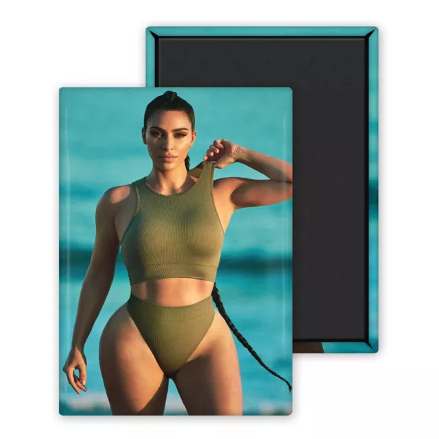 Kim Kardashian 3-Magnet Frigo 54x78mm personnalisé