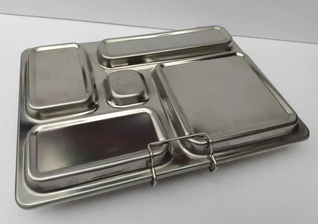 PLANETBOX Rover Stainless Steel 5 Compartments Bento LUNCH BOX travel reusable