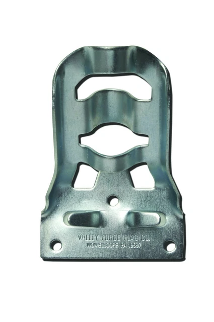 Stamped Steel Flag Pole Bracket Metal 3/4" Pole