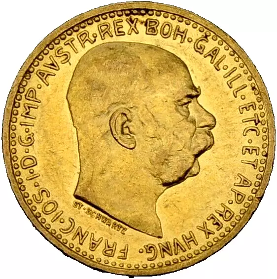 PRAGER: Österreich, Franz Josef I., 10 Kronen 1910 [1353]