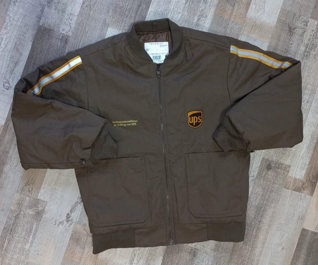 Giacca bomber isolata imbottita UPS TwinHill taglia S menta