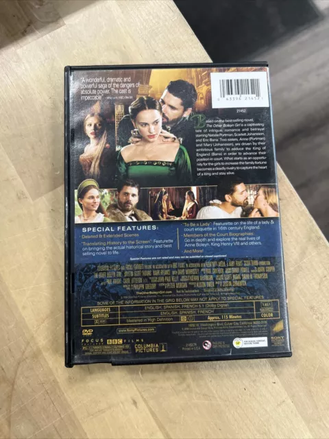 The Other Boleyn Girl - DVD By Natalie Portman - VERY GOOD