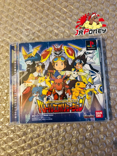 DIGIMON TAMERS BATTLE Evolution - PlayStation PS1 Japan - Very good