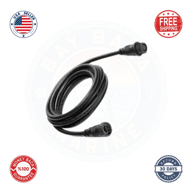 HUMMINBIRD EC M3 14W10 Transducer Extension 10Ft Cable High Grade Desgn 720106-1