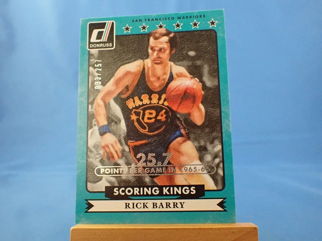 Rick Barry Donruss 2014-15 Scoring Kings /257  Stat Line