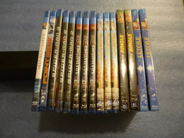 Lot de 15 film blu-ray neuf