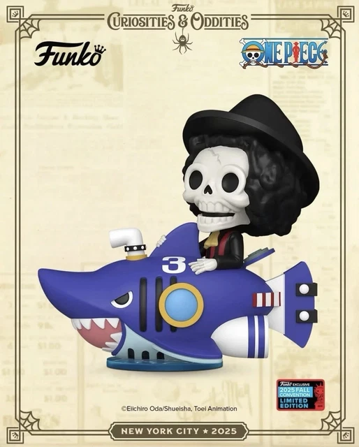 PRE ORDER FUNKO Pop Brook With Shark Submerge 141 NYCC Shared One