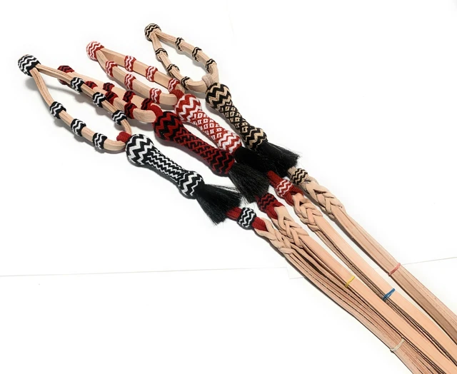 TESTIERA IN RAWHIDE VAQUERO BRAND In Prodotti Da Agri Zoo, Zootecnica E - Foto 4