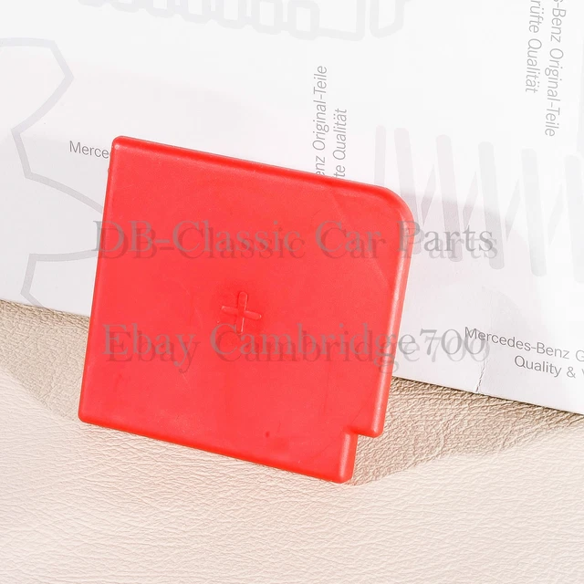 2 Stück Batteriepolabdeckung Pluspol - Kompatibel Mit VW Audi