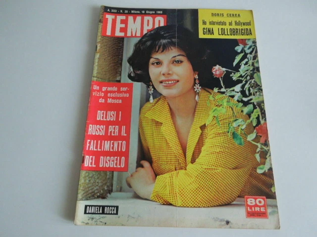 DANIELA ROCCA- GINA Lollobrigida- Allen Dulles- Carlo Alberto Chiesa ...