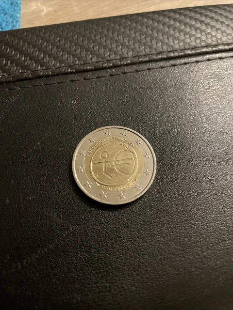 Pièce de 2 euros RARE, Bonhomme UEM 1999-2009 française