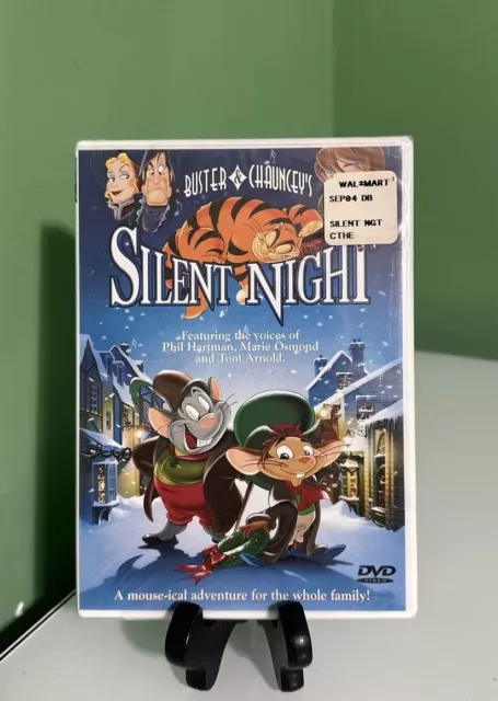 Buster & Chauncey's Silent Night (DVD, 2000, Full Screen) NEW Sealed Christmas