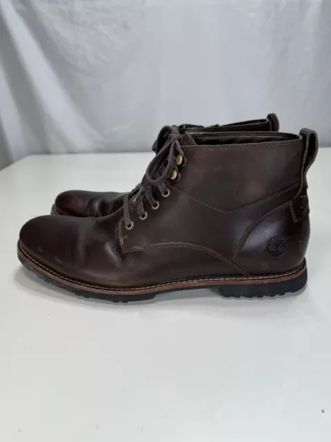 TIMBERLAND KENDRICK CHUKKA Leather Lace Timberdry Boots Mens Sz 10.5 ...