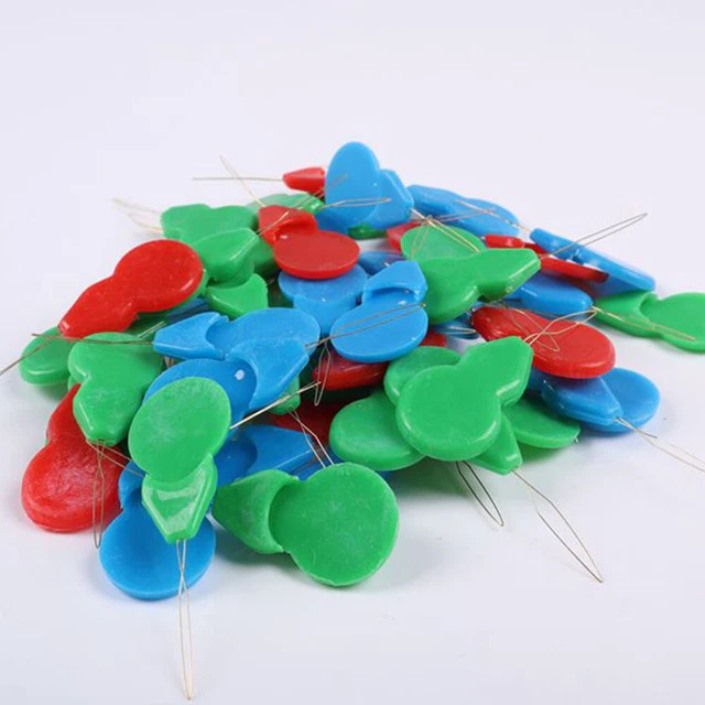 10 Pcs Strickwerkzeuge Drahteinfädler Strickzubehör Stickwerkzeuge Garn