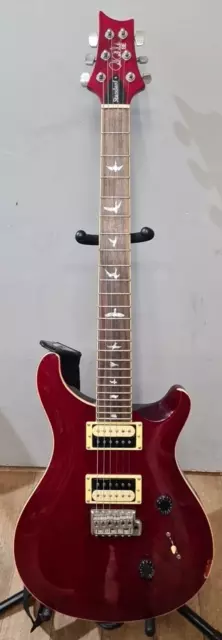 PRS Paul Reed Smith SE Standard Electric Guitar In Vintage Cherry Red Indonesia