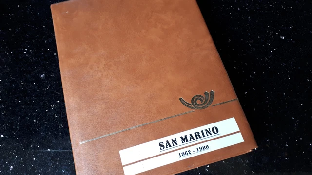 BRIEFMARKEN SAMMLUNG "SAN MARINO 1962 - 1980", postfrisch auf 27 Albumseiten TIP