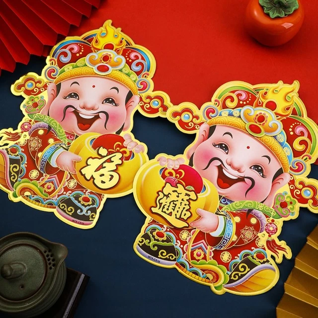 Cartoon Pattern Portrait Sticker Door Sticker Wall Sticker Window Decal