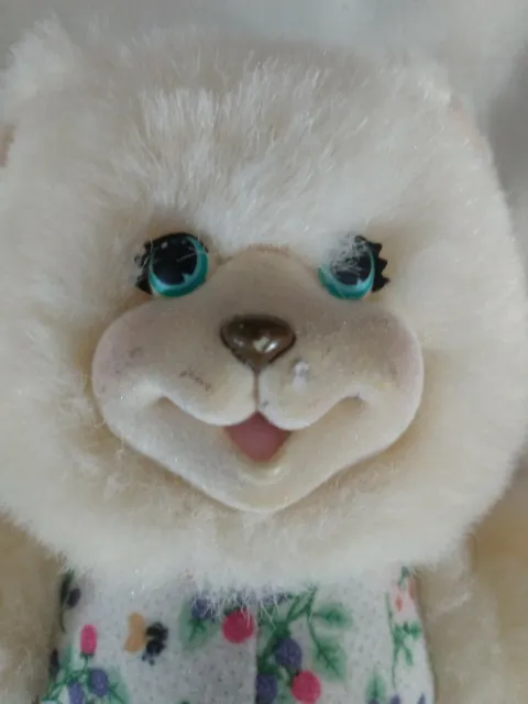 VINTAGE 1998 ASHLEYBERRY Fisher Price Animal Plushed  Stuffed Toys  Bear Doll 3