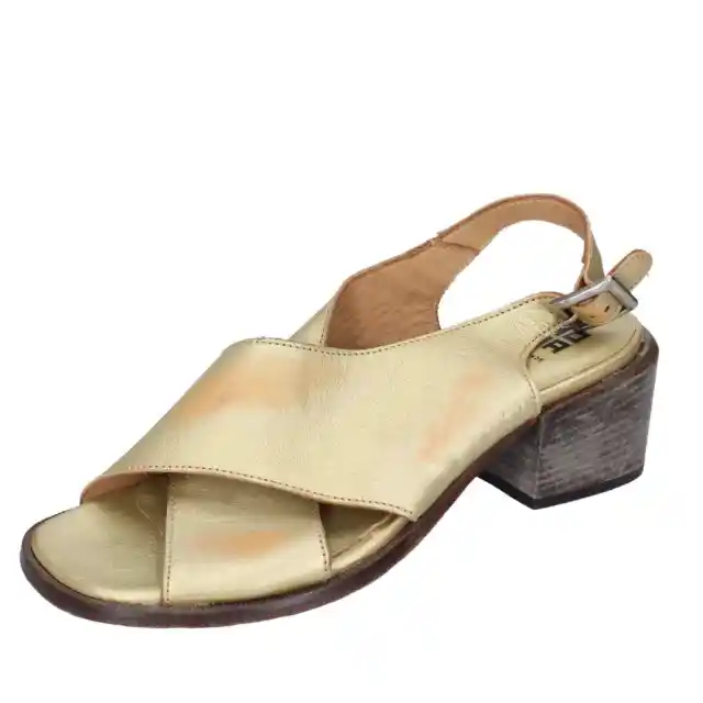 Women's shoes MOMA 7 (EU 37) sandals platinum leather DG934-37