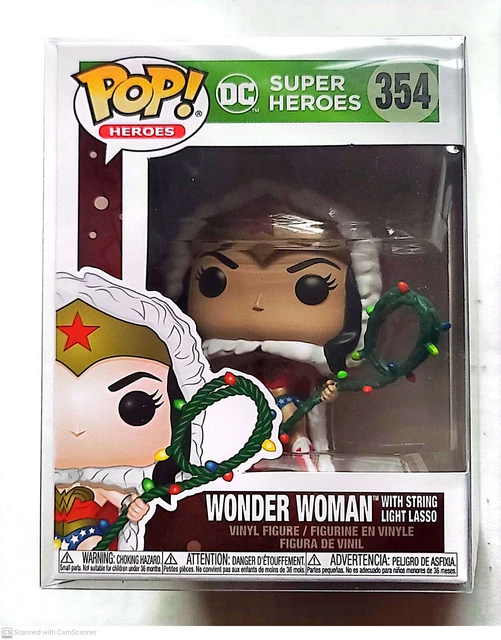 FUNKO POP! DC SUPER HEROES #354 WONDER WOMAN with STRING LIGHT LASSO